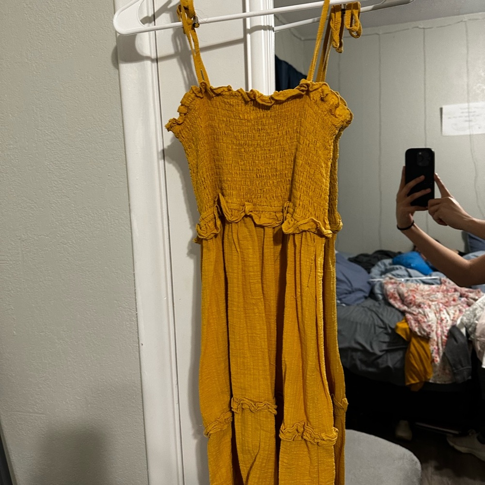Just Quella, Yellow Summer Dress, Size 0-2